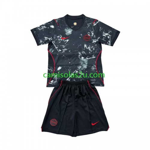 Camisolas de futebol Canadá Criança Equipamento Alternativa World Cup 2026 Manga Curta Camisolas de futebol Canadá Criança Equipamento Alternativa World Cup 2026 Manga Curta